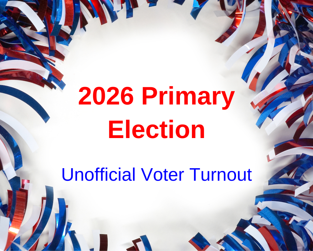 2026 Primary Election Unofficial Turnout